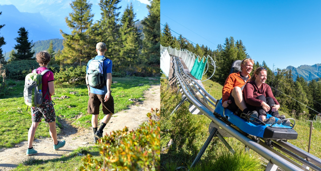 Dreib ndenstein tobogganing Brambr esch Pradaschier Churwalden