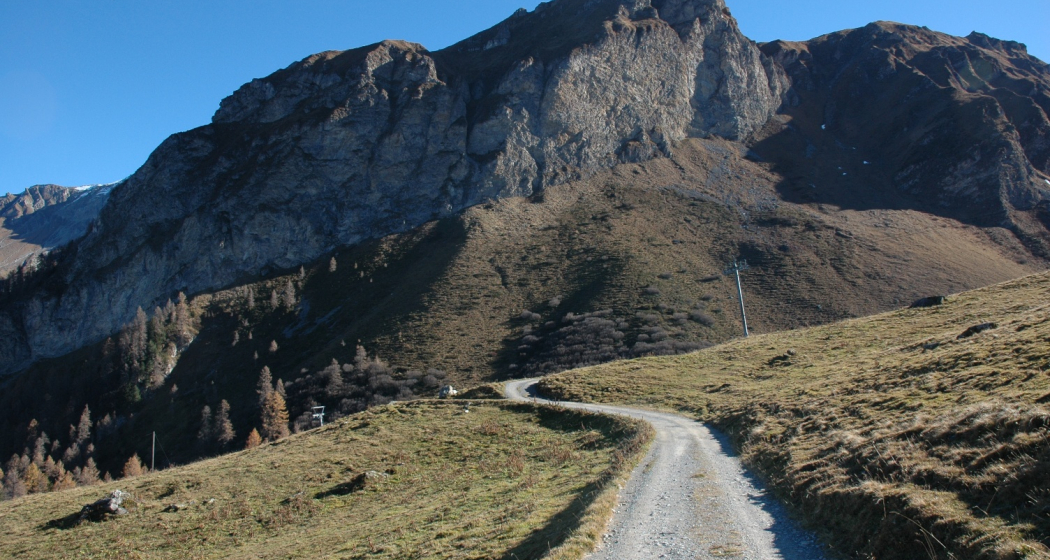 Der imposante Alpstein trohnt über der Alp Farur Der imposante Alpstein trohnt über der Alp Farur