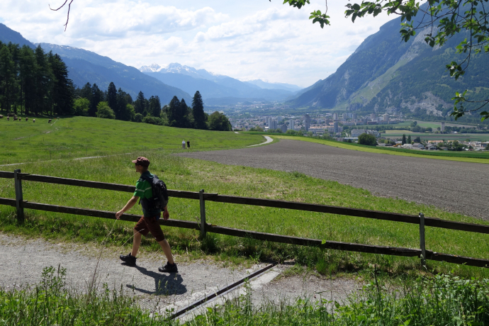 At the Fürstenwald with a view of the Rhine Valley At the Fürstenwald with a view of the Rhine Valley