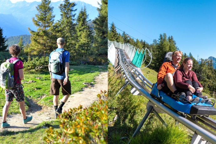 Dreibündenstein adventure tobogganing Dreibündenstein adventure tobogganing