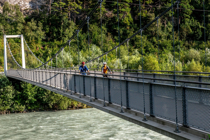Chur Rhine Route 501, Pardisla Bridge Haldenstein-Chur Chur Rhine Route 501, Pardisla Bridge Haldenstein-Chur