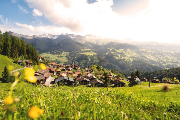 Idylle pur: Tschiertschen im Sommer Idylle pur: Tschiertschen im Sommer