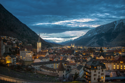 Chur Abendstimmung-YvonneBollhalder Chur Abendstimmung-YvonneBollhalder